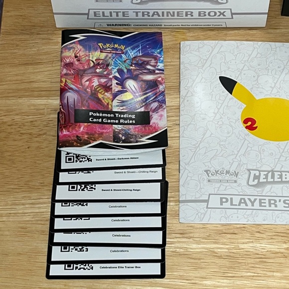 Pokemon Toys Pokemon Celebrations Elite Trainer Box Etb 25th